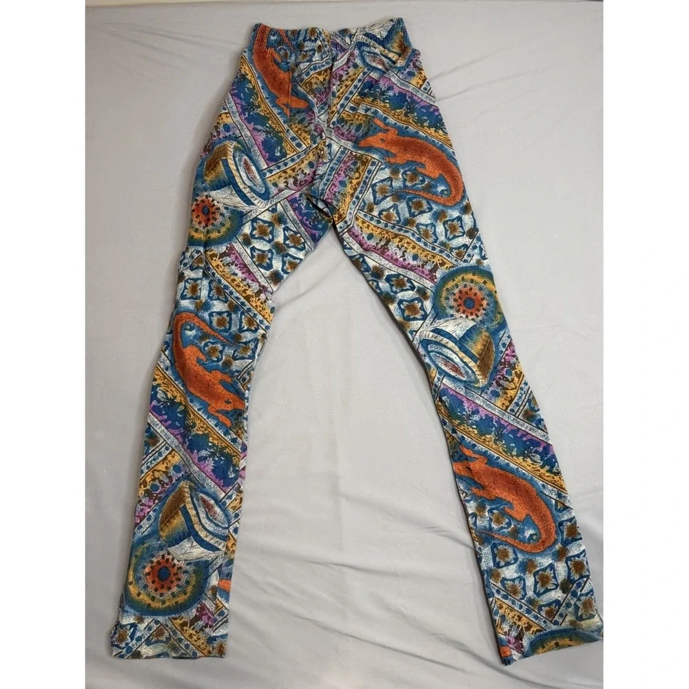 Vintage Dunes Pacific Beach Men's Parachute Surfer Hook & Loop Pants Size S